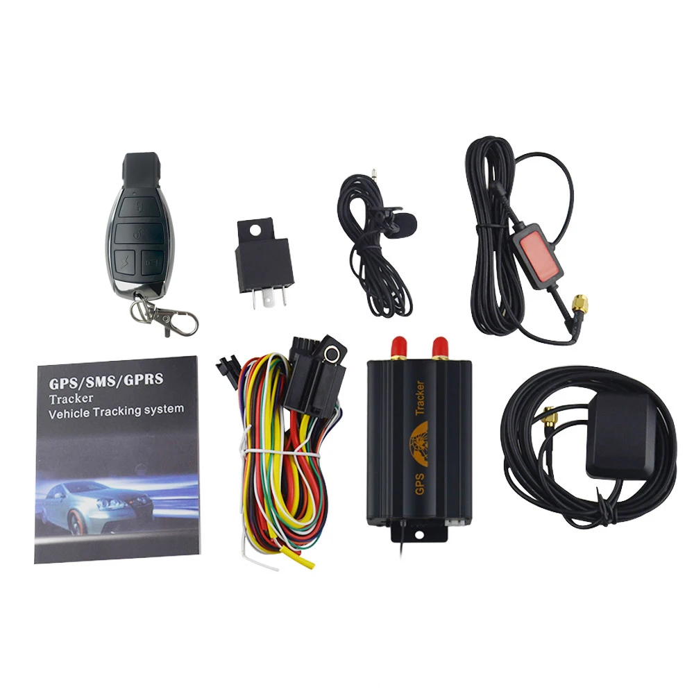 Coban для автомобиля трекер локатор gps 105B TK105B gps/GSM/GPRS устройство слежения автомобиля Поддержка Kilometrage отчет RFID камера обнаружения