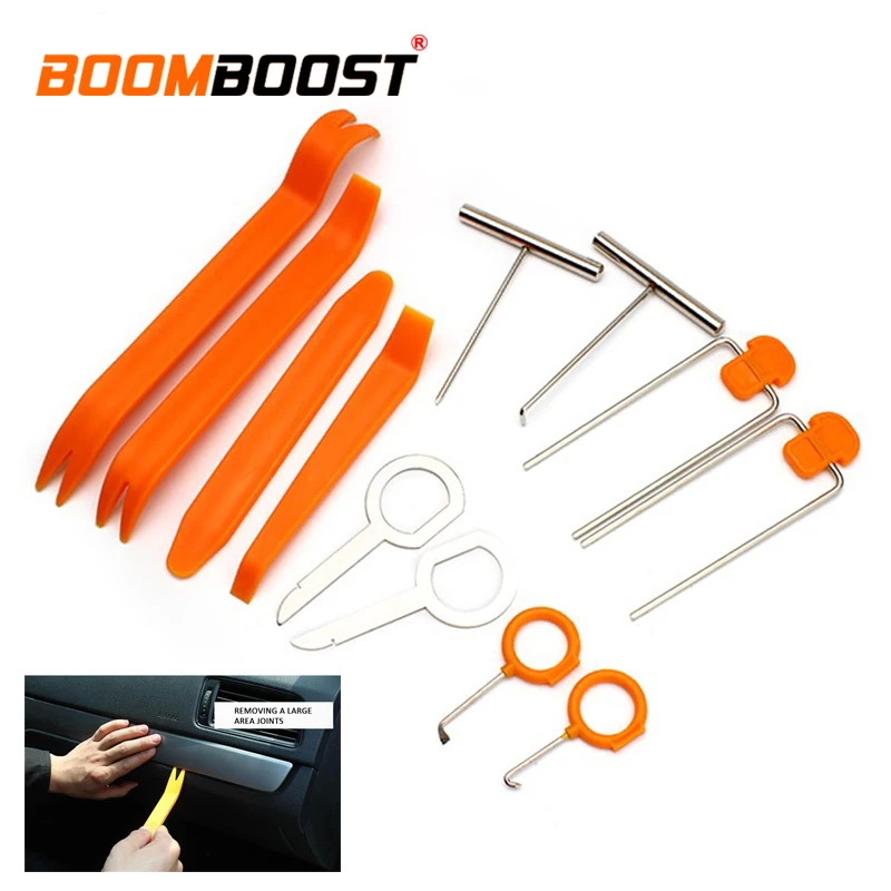 Herramientas de reparación de automóviles 2018 - New Car Panel Removal Tool Car Repair Tool Set Auto Repair Tool Set 12Pcs Set