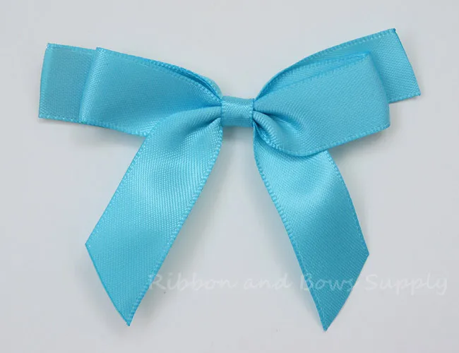 Custom order Satin ribbon Packing bows Gift box packing bow Packing