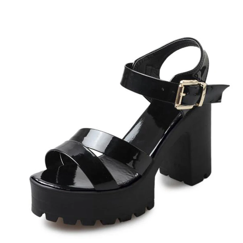 

2018 summer women sandals platform summer shoes high heels comfortable buckle casual sandals for women