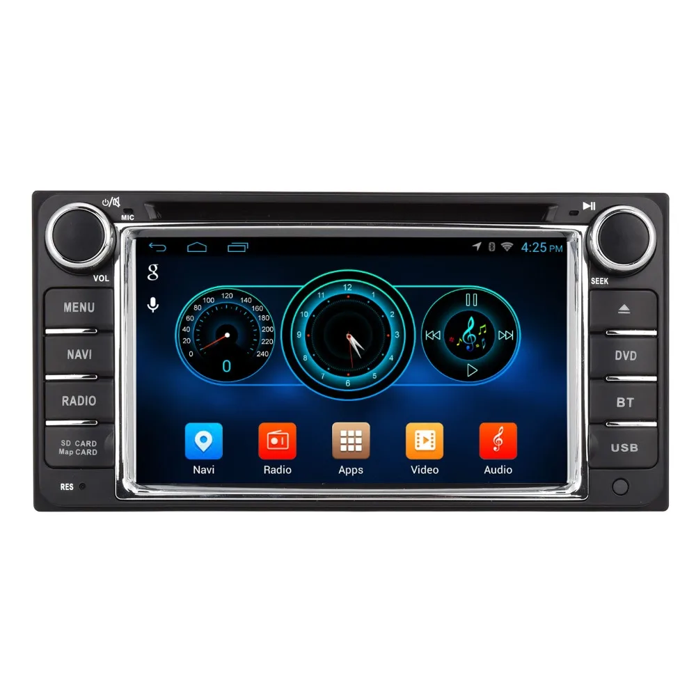 Android car stereo touch screen In dash head unit dvd player gps nav