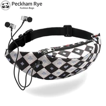 3D покерная печать, поясная сумка, Мужская водонепроницаемая поясная сумка, модные поясные сумки, поясная сумка, Женская нагрудная сумка, pochete homem