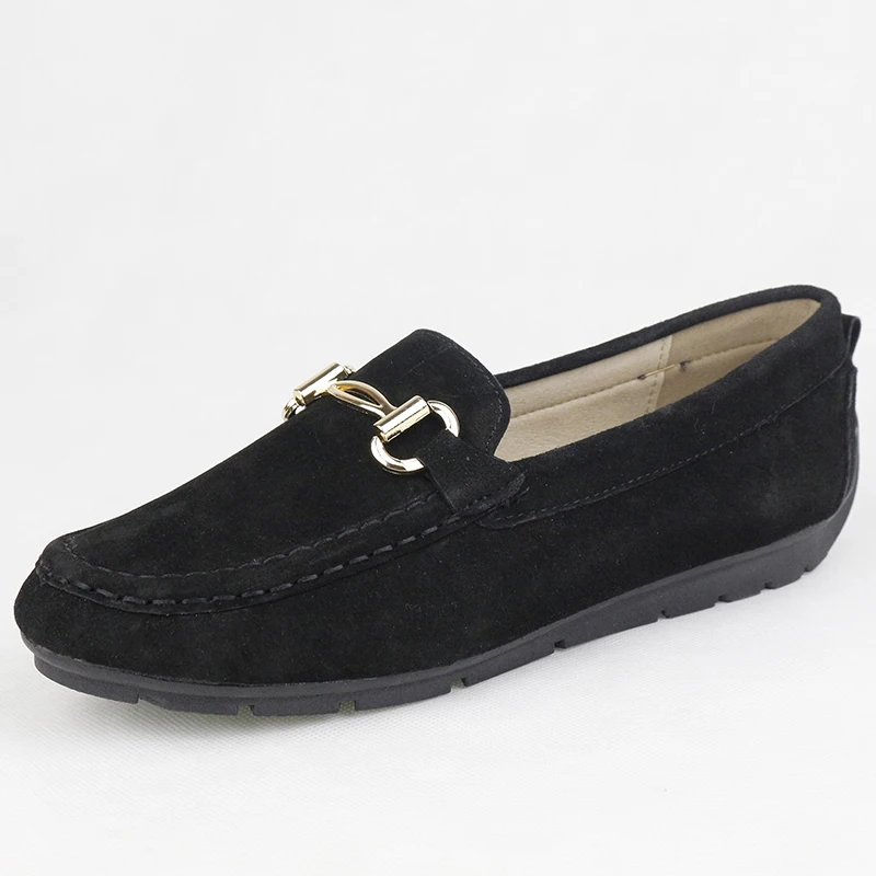 

New Style Fashion Women Flats Women Platform Slip-on Casual Shoes Soft Driving Shoes High Quality Genuine Leather Flat Shoes