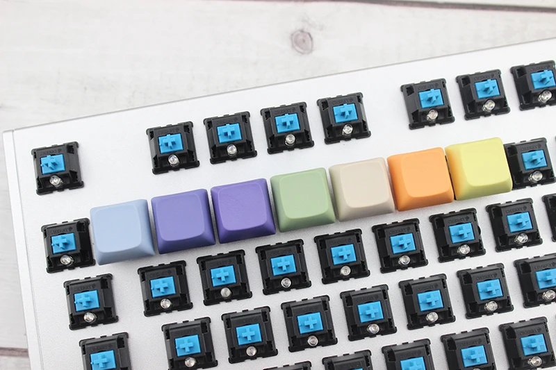С разноцветными колпачками XDA Enjoypbt пустая механическая клавиатура для Cherry Mx Pbt