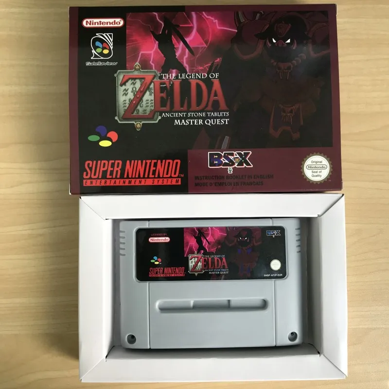 BS The Legend of Zeldad Ancient Stone Tablets 16bits game cartidge EU Version BS The Legend of Zeldad Ancient Stone Tablets 16bits game cartidge EU Version