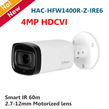 

Dahua 4MP HDCVI Camera Smart IR Bullet Camera 2.7-12mm Motorized lens IP67 Outdoor Waterproof Video camera Security camera
