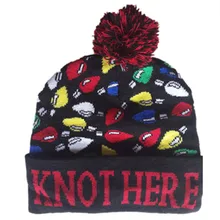 Хлопковая шерстяная вязаная Рождественская шапочка для отдыха, зимняя плюшевая мягкая теплая шапка шапочка для взрослых и детей с помпонами