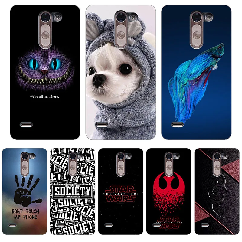 

Cute Cartoon Case For LG G3 Stylus D690 D690N Cover Printing Drawing Cat Print Soft Phone Shell Capa Funda For LG G3Stylus