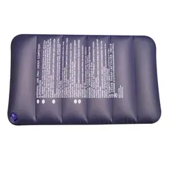 1 шт. надувная подушка для кемпинга темно-синий большой Надувная подушка для кемпинга Путешествия Флокирование открытый дом