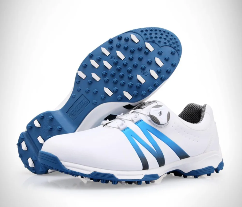 جديد PGM حذاء جولف الرجال للماء تنفس عدم الانزلاق أحذية أربطة الحذاء أحذية رياضية مسنبل أحذية 2018