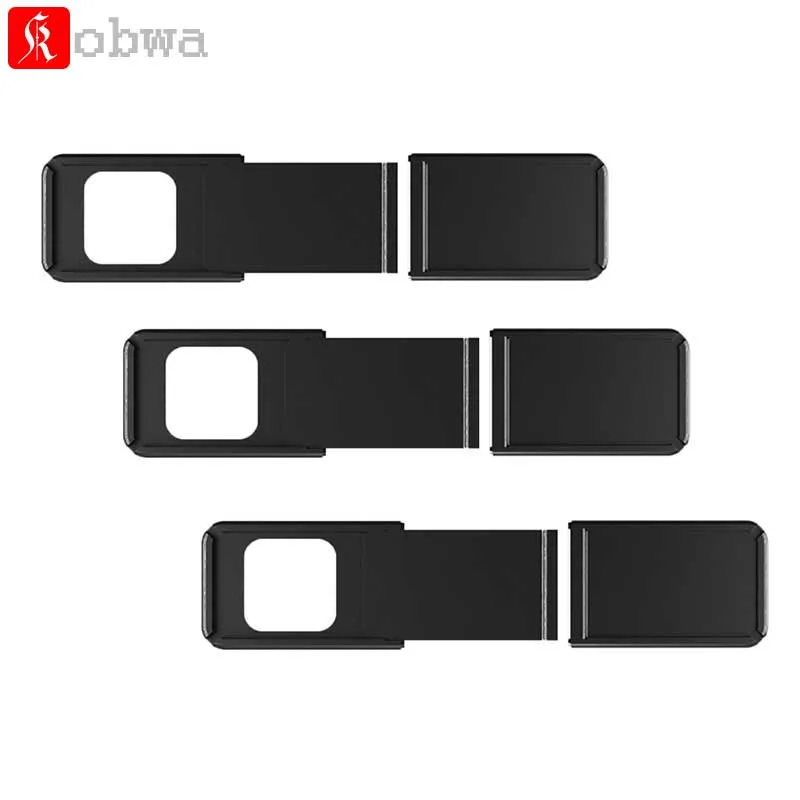 Kobwa 3 Pcs Aluminum Alloy Slim Cam Cover Slider Camera Cover