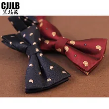 Для женщин Для мужчин Мода смокинг галстук-бабочка темно-бордовый Пейсли бабочкой Бизнес Свадебные бантом в горошек с бантом Галстуки для жениха Вечерние Интимные аксессуары