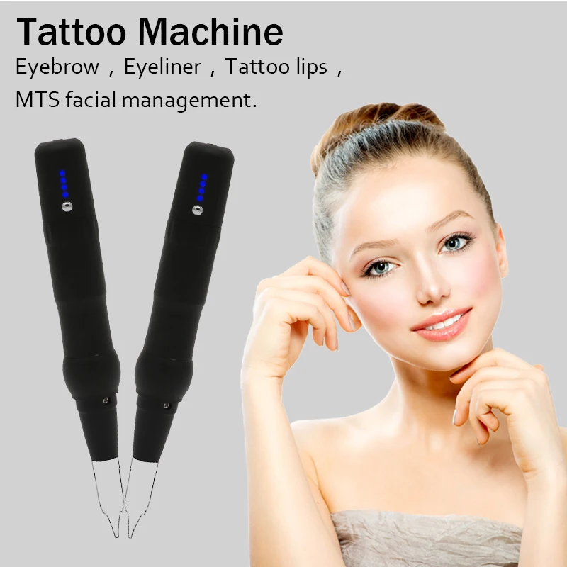 

Newest Tattoo Machine Pen Permanent Makeup Cosmetics For Eyebrows liberty tattoo gun Eyeliner Lip Makeup Kit MTS Instrument