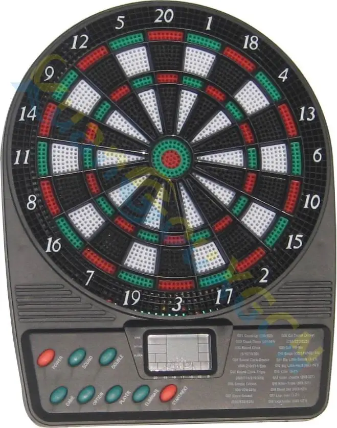 

electronic dart board scorre 18game 1LED 3 darts New The