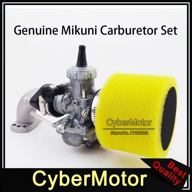 

28mm Carb Mikuni VM24 Carburetor Air Filfter Intake Pipe Mainfold For YX 140cc 150cc 160cc Engine SSR Chinese Pit Dirt Bike