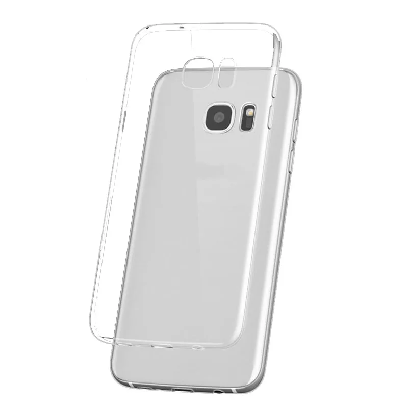 мягкий силиконовый чехол-пенал для телефона ля samsung galaxy S3 S6 S5 S4 A5 A3 NOTE3 облегченная