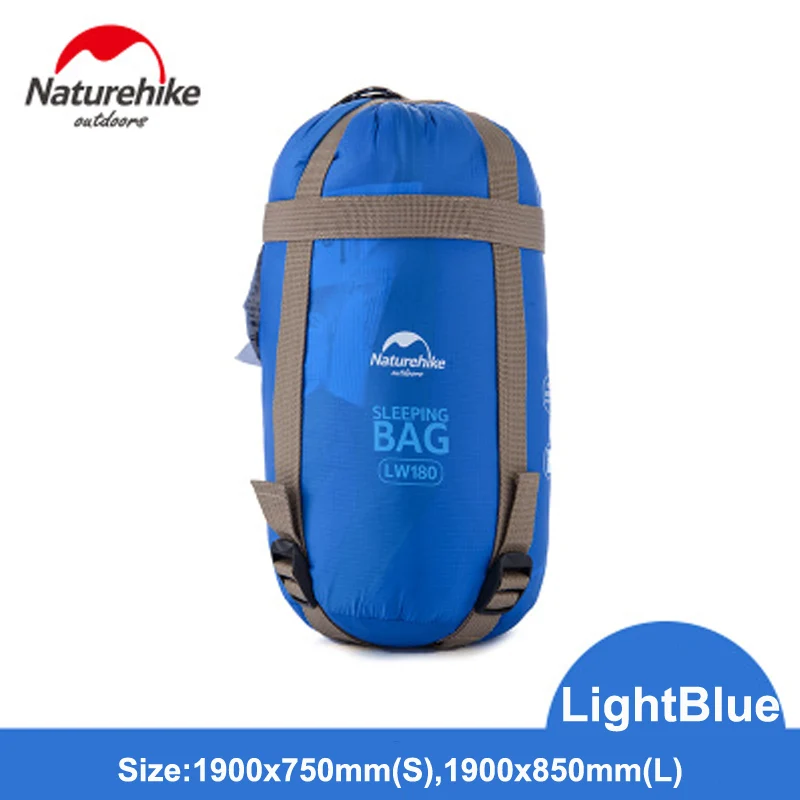 NatureHike 1900 x 750 mm Autumn Spring Outdoor Envelope Sleeping Bag Mini Ultralight Travel Bag