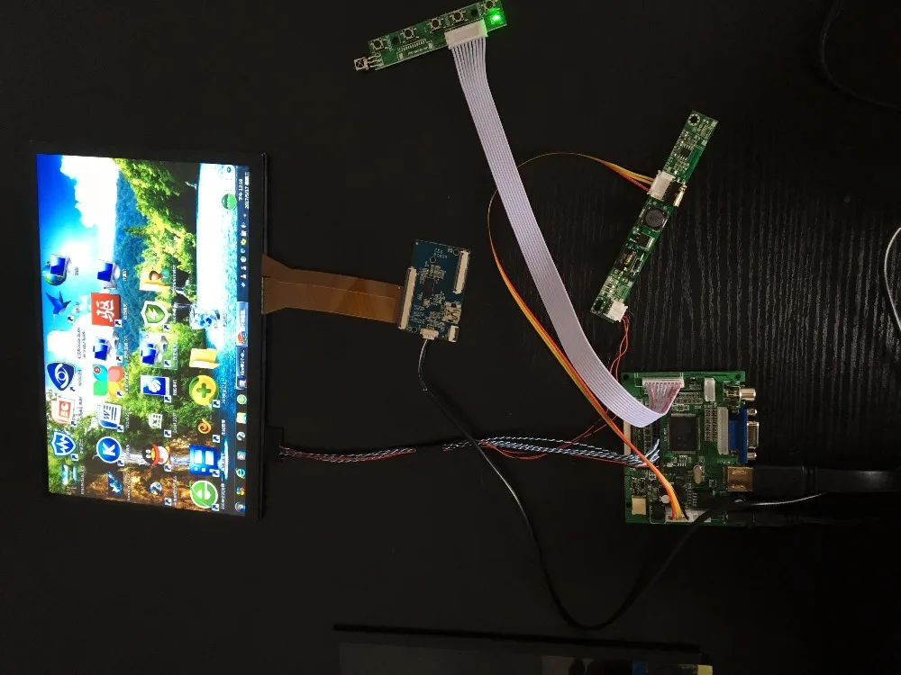 

10.1 Inch IPS HDMI Monitor 1280*800 HD LCD Screen Display Capacitive touch panel driver board for Raspberry Pi