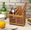 Accessoires de cuisine bambou baguettes panier, baguettes cage santé mur baguettes Drain tubulaire conteneur cestos de bambu ► Photo 1/4
