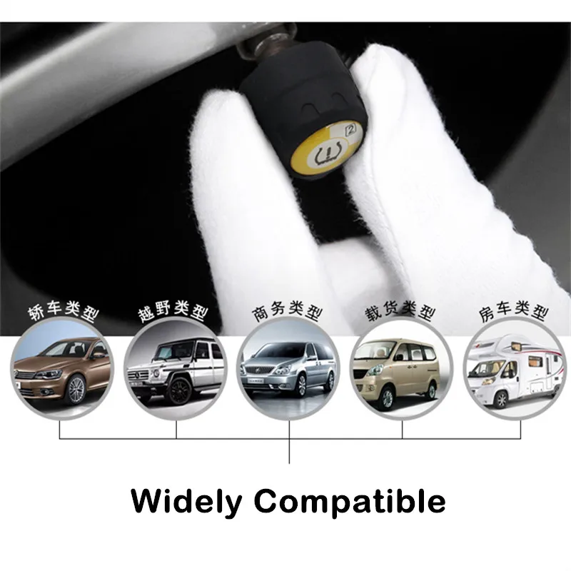 Sikeo Bluetooth 4 0 TPMS для Android/IOS система контроля давления в шинах режиме реального