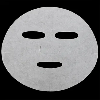 

100pcs/lot Dry Cuprammonuium Mask Paper Sheet Invisible Facial Mask for DIY Water Replenishing Mask Cloth