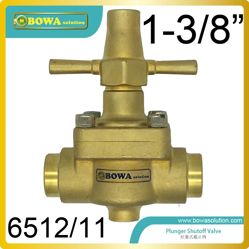 

1-3/8" Global shutoff Valve handle with special designed, can be shut-off without using any tools in HVAC/R eqiupments