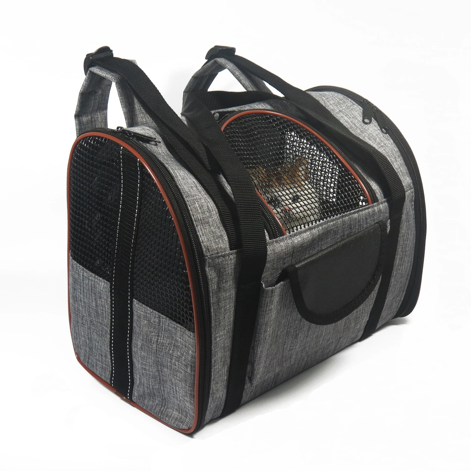 Переносная сумка для собак, дышащий чехол для автомобильного сиденья, сумка-переноска для щенков, кошек, рюкзак для путешествий, переносная сумка для собак, переносная корзина для сиденья