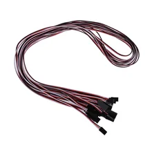 10 шт. сервоудлинитель кабель 1 м/3.3Ft для радиоуправляемого автомобиля вертолета