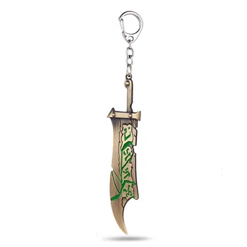 

24 Pcs/Lot Riven New Weapon Model Series Key Chain Ring Llavero Chaveiro League of Legendes Keyring Riven Bulk Wholesale