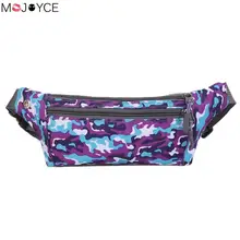 Мода унисекс 3D камуфляж напечатанный поясной пакет на открытом воздухе поясная сумка