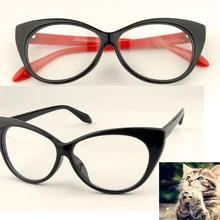Lentes Opticos Mujer, очки для глаз, оправа, Модный выбор, кошачья форма, Простые Стеклянные очки, женские очки для глаз, es, оптические украшения