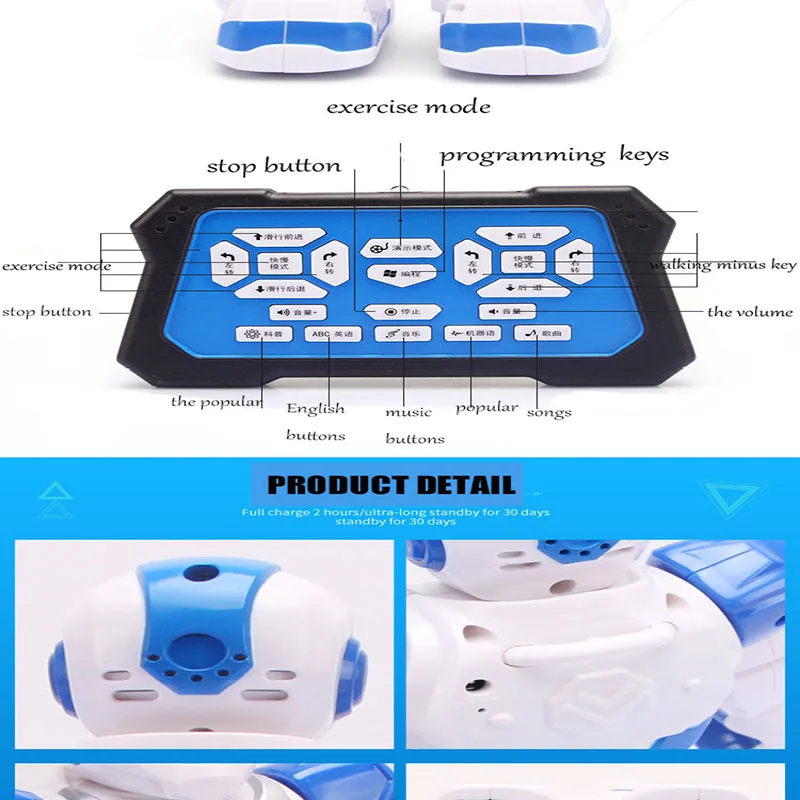 Usb зарядка робот игрушка RC датчик жестов умный робот манипулятор ручной действия Прогулки Танцы для детей подарки детей FSWB