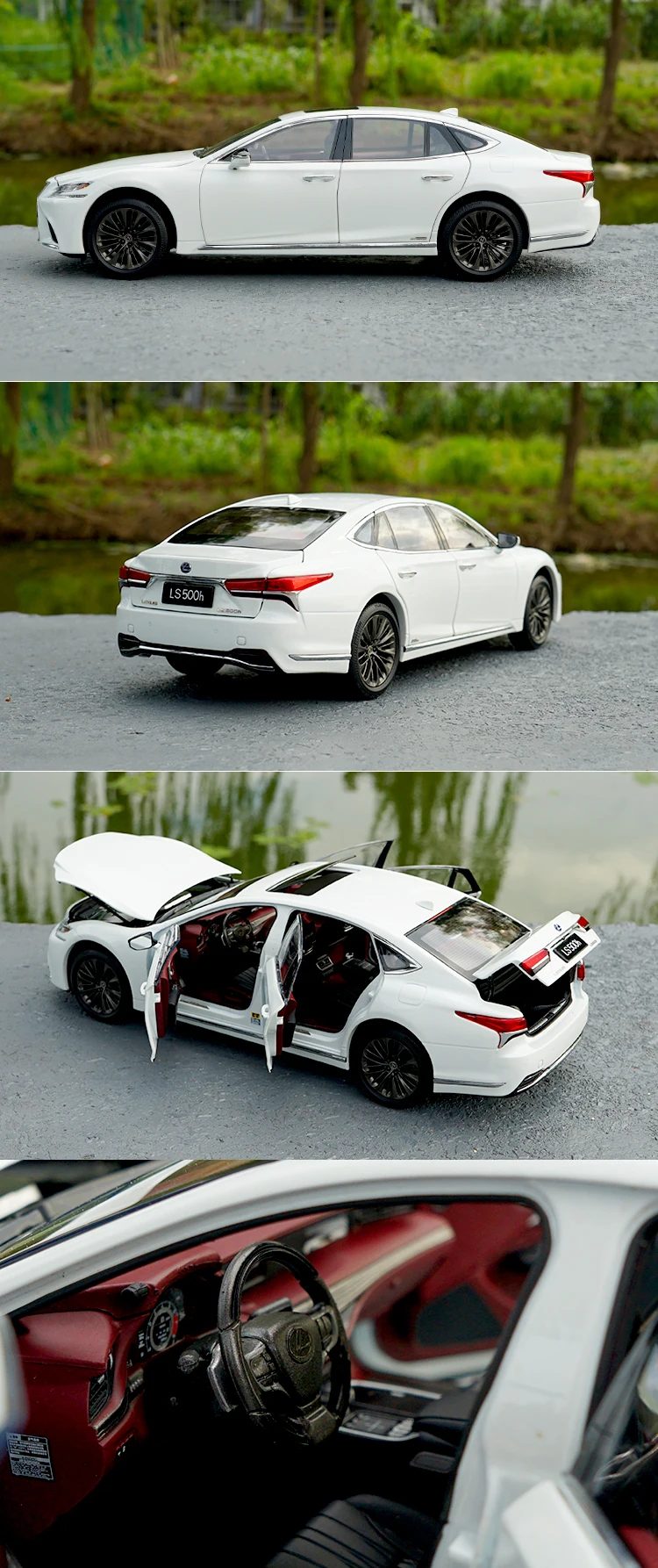 Высокая имитация 1:18 LEXUS LS500 Расширенная Коллекция Модель автомобиля литая металлическая модель автомобиля оригинальная коробка