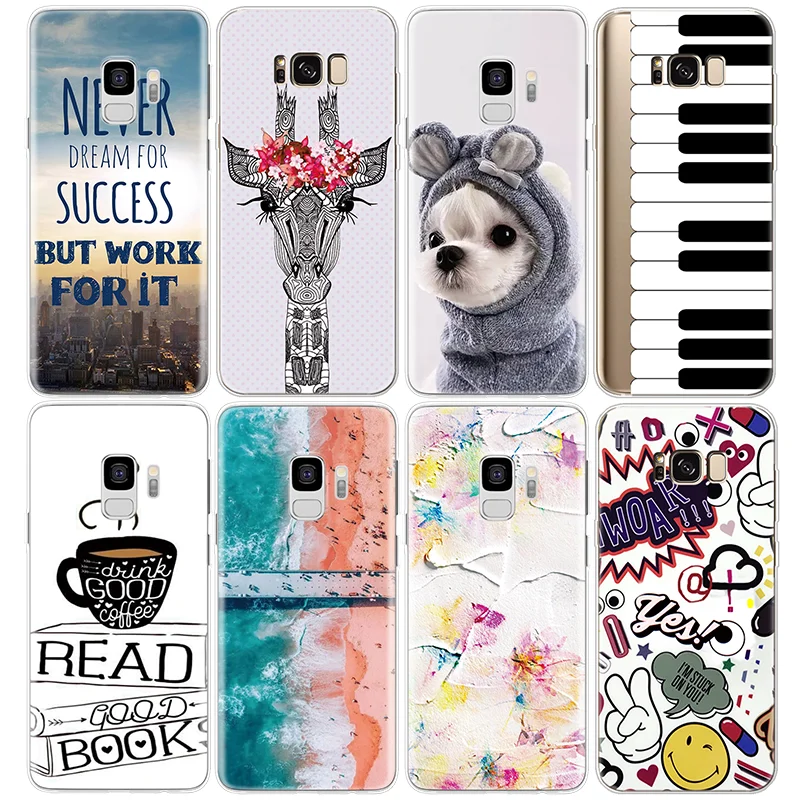

For iPhone X Xs Max XR 5 SE 6s S 8 7Plus For Samsung Galaxy A3 A5 A7 2016 2017 A6 A8 Plus 2018 Note 3 4 5 7 8 9 Cute Puppy Case