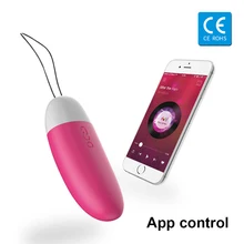 APP Vibrator Egg Clitoris Stimulator Kegel Ball Wireless Bluetooth Smart Vibrating Sex Toys Vagina Massage Jumping