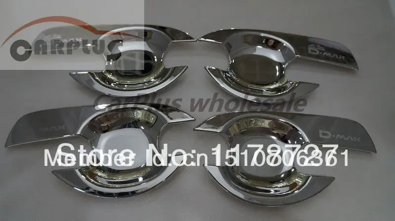 Chrome Ciotola Maniglia Per Isuzu D-Max 2012
