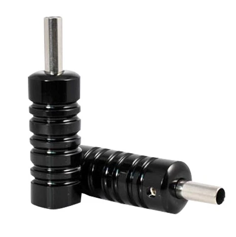 

Free Shipping Wholesale Black 60g 1 Multi Tattoo Supply Alumi Alloy Grip+Tube For Machine Gun Needle Tip Tattoo & Body Art