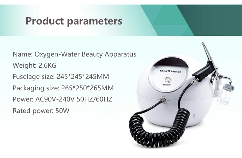 Cuidados com a Pele Cuidados com o Rosto Água Portátil Oxigênio Peeling Tratamento Acne Rejuvenescimento Facial Máquina Hidratante Spray Jet 10 a pele tratamento acne rejuvenescimento facial máquina