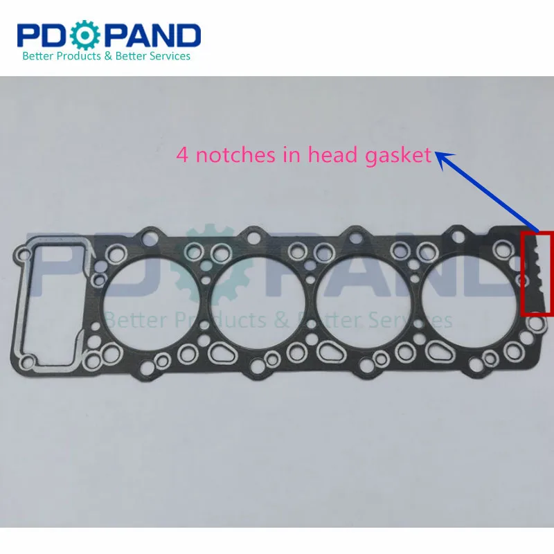 4M40 4M40T 4M40-T engine cylinder head gasket 1_