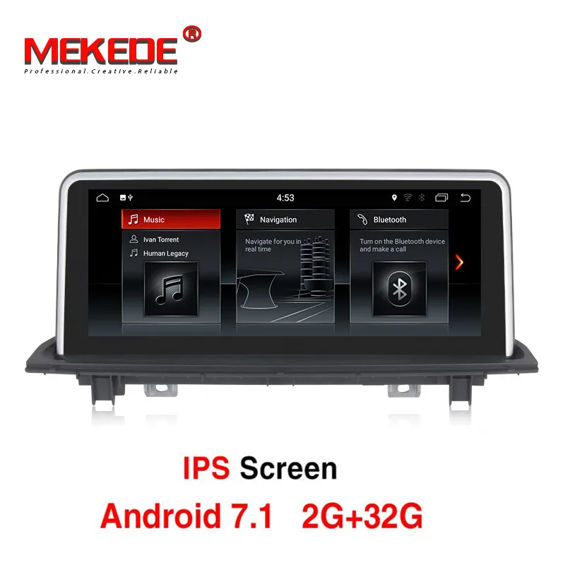 

10.1"Touch Android 7.1 Car GPS Navigation for BMW X1 F48 F49(2016-2017) Radio Audio Stereo MP5 Player Bluetooth WiFi Mirrorlink