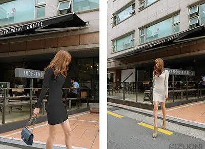  font b Sexy b font font b Women b font Autumn Winter Long Sleeve Knit