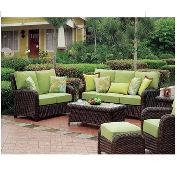 

New arrival all weather inexpensive patio wicker outdoor garden sofa furniture