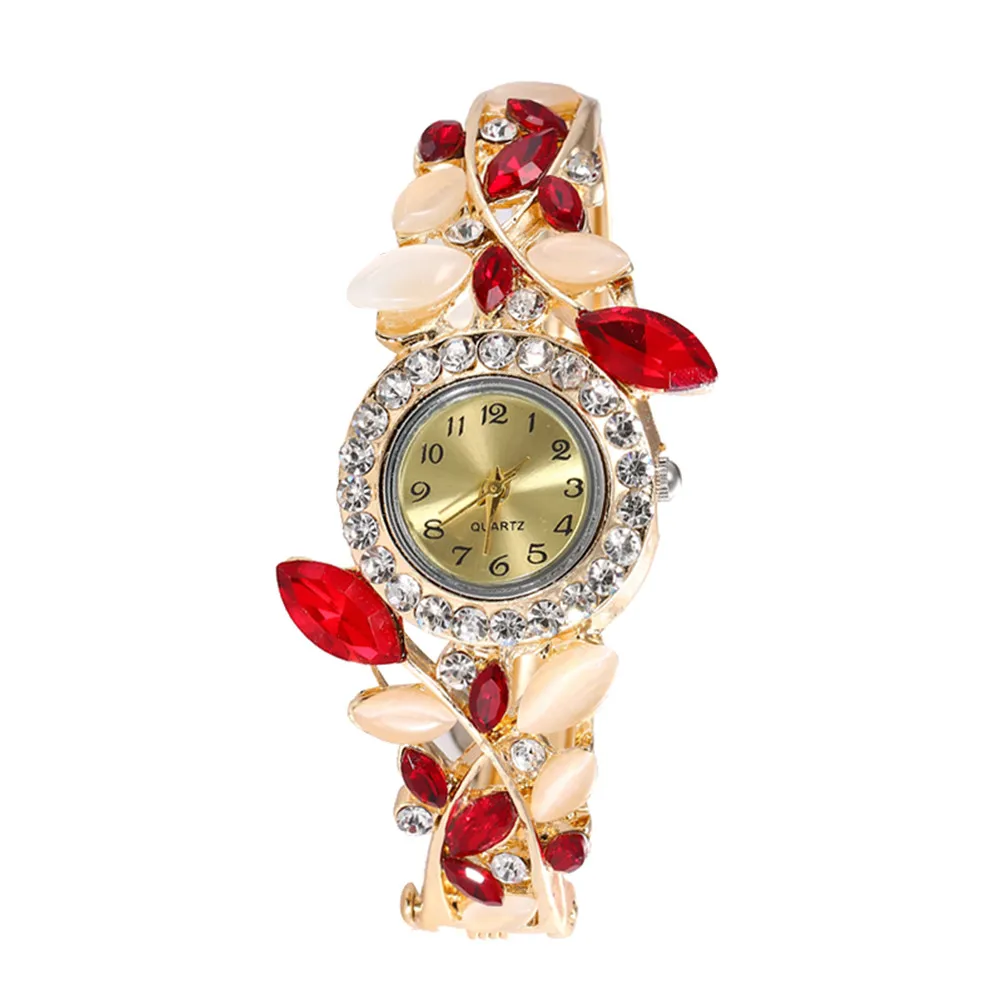 Susenstone женские круглые полностью бриллиантовые часы-браслет, аналоговые кварцевые наручные часы с механизмом, наручные часы, часы в подарок, Reloj femenino