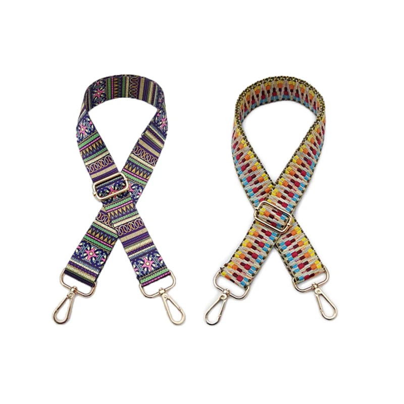 

2019 Fashion Adjustable Wide Shoulder Bag Strap Female Replacement Crossbody Straps Bag Parts Accessories Colorful Handbags Belt