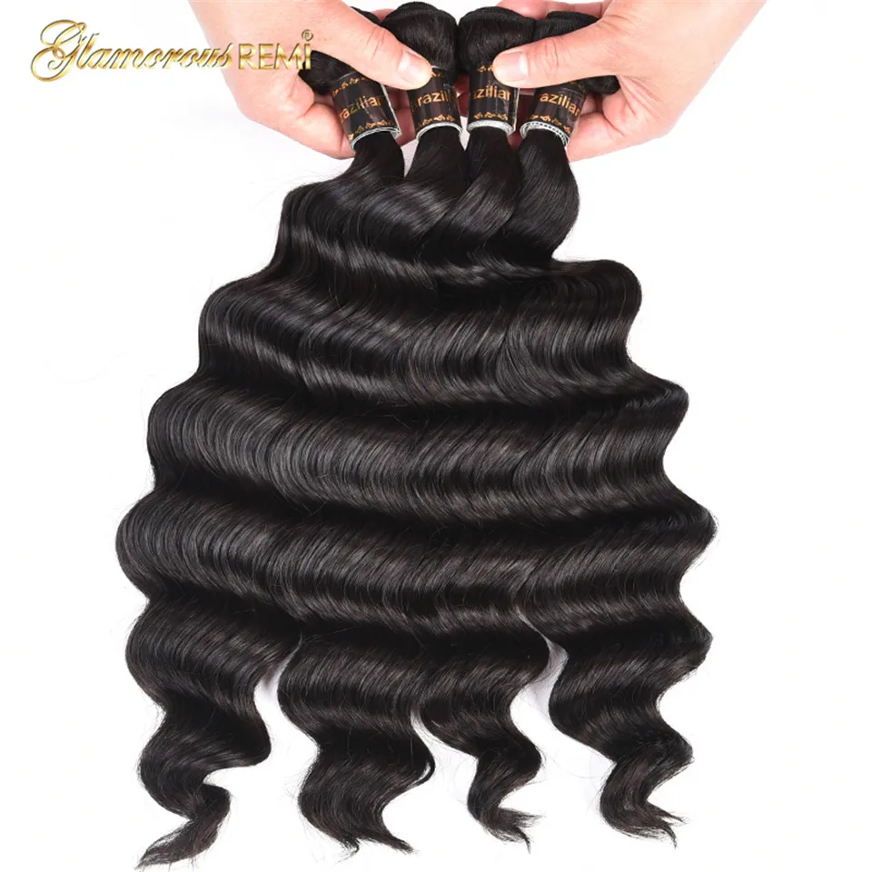 Brazilian Loose Wave Hair 100% Human Hair Bundles Human Remy Hair Extension Can Buy 1/3/4 Bundles 8-26 inch 1b Free Shipping Brazilian Loose Wave Hair 100% Human Hair Bundles Human Remy Hair Extension Can Buy 1/3/4 Bundles 8-26 inch 1b Free Shipping