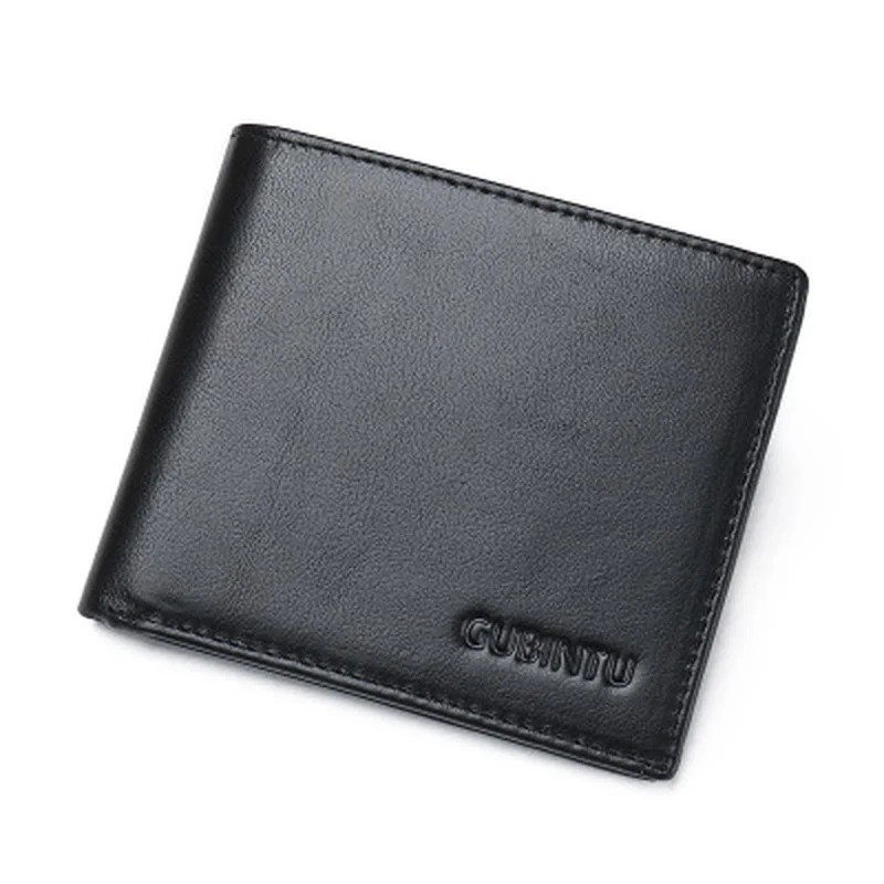 

Blocking Wallet New Men Genuine Leather Wallets Stop Electronic Pick Pocketing and Identity Theft