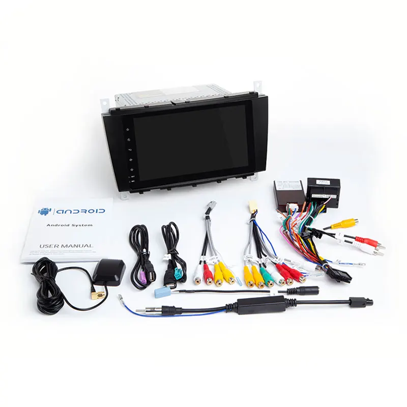 Flash Deal Xonrich Car Multimedia Player 2 Din Android 9.0 For Mercedes BenzC-Classs CLC W203 2004-2007 C200 C230 C240 C320 C350 CLK W209 5