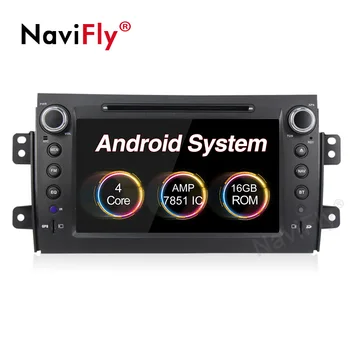 Navifly Android 8.1 car dvd multimedia Player For Suzuki SX4 2006-2012 radio tape record GPS navigation Support Bluetooth WIFI Navifly Android 8.1 car dvd multimedia Player For Suzuki SX4 2006-2012 radio tape record GPS navigation Support Bluetooth WIFI
