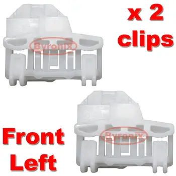 

FOR VW POLO WINDOW REGULATOR CLIPS - FRONT LEFT Passenger Side on RHD