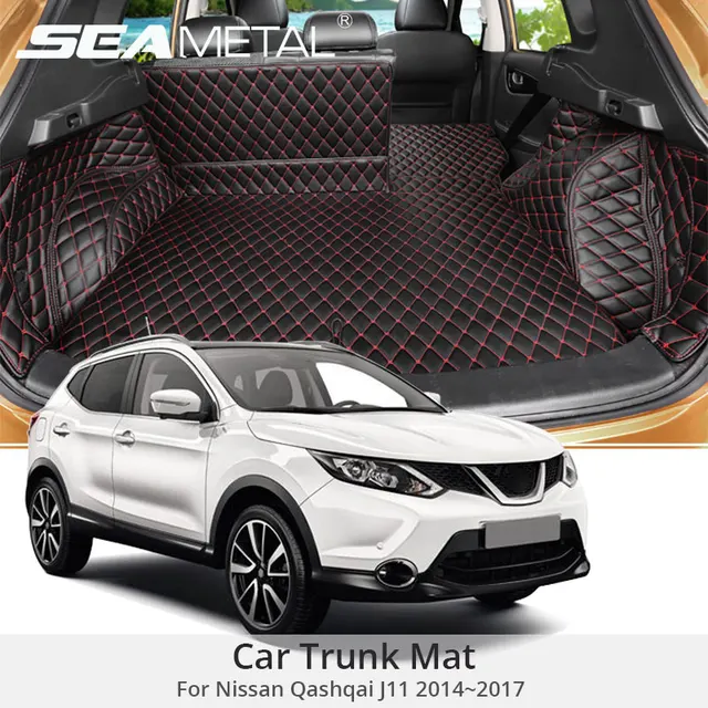 For Nissan Qashqai J11 2017 2016 2015 2014 Custom Car Trunk Mat Cover